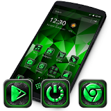 Metrik 3 - Green Tech HD Theme icon
