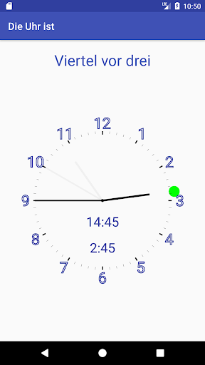 Wie viel Uhr ist es - Deutsch Screen 2