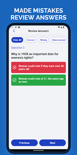 Life in the UK Test Prep 2024 Screen 3