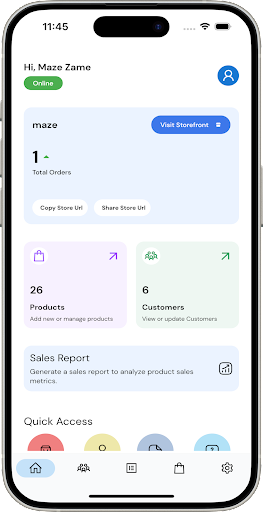 Dorcas eCommerce Screen 3