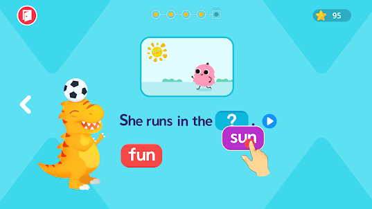 恐竜英語：子供のための教育的パズルアプリ