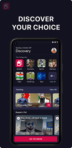 NewsShorts: 15-Seconds News Screen 3
