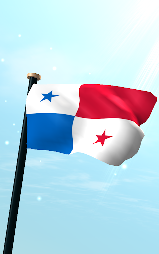 Panama Flag 3D Free Wallpaper