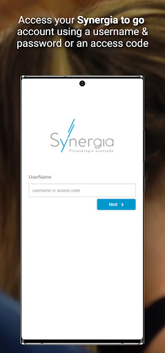 Android application Synergia to go screenshort