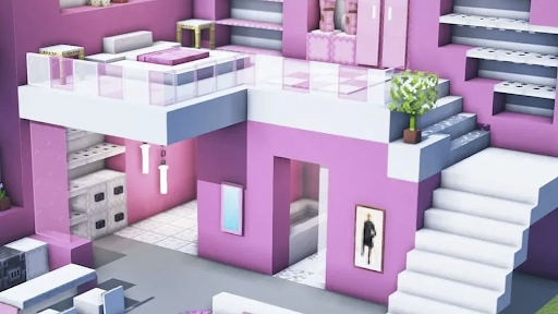 Barbie Pink Mod for Minecraft  Screen 2