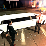 Downtown City Limo Driver 3D icon