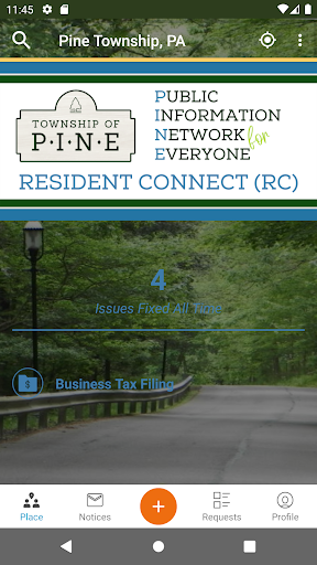 Screenshot of Pine RC