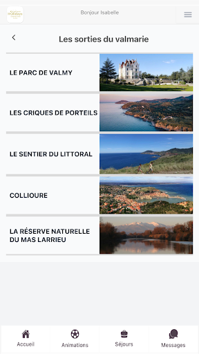 Sirène Holidays Screen 2