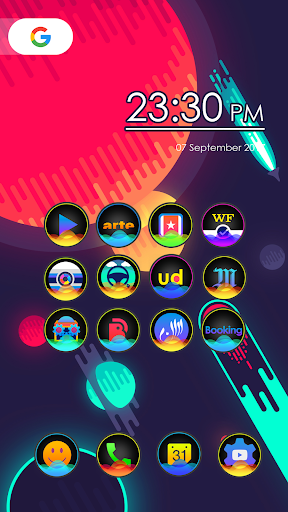 Sonar - Icon Pack Screen 2