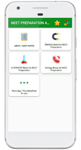 Android application NEET Preparation for Exam 2025 screenshort