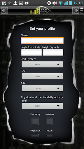 Nutrition Pro Manager (Demo) Screen 2