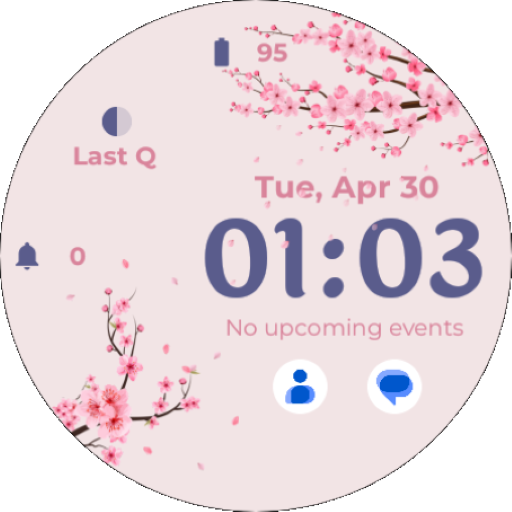 EXD041: Spring Watch Face Logo