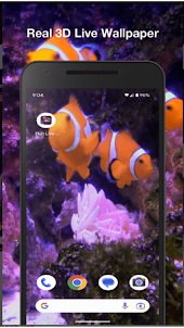 4D Fish Wallpaper Android
