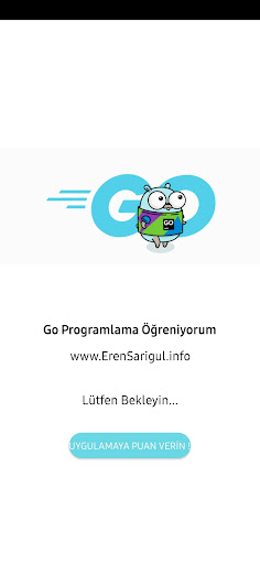 Android application Go Programlama Öğreniyorum screenshort