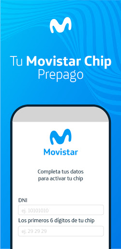 Android application Activa tu chip Movistar screenshort