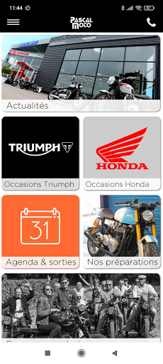 Android application Pascal Moto screenshort