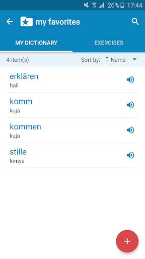 German-Swahili Dictionary screenshot 7
