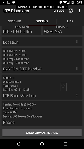 LTE Discovery (5G NR) Screenshot 2 - AppWisp.com