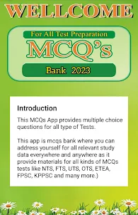 MCQs Bank 2023