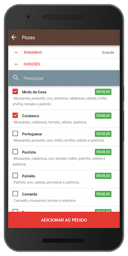 Tudo em Pizzas Screen 3