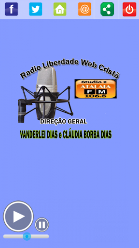 Web Radio Liberdade Web Cristã Screen 2