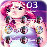 Sweet Anime Girls Lock Screen icon