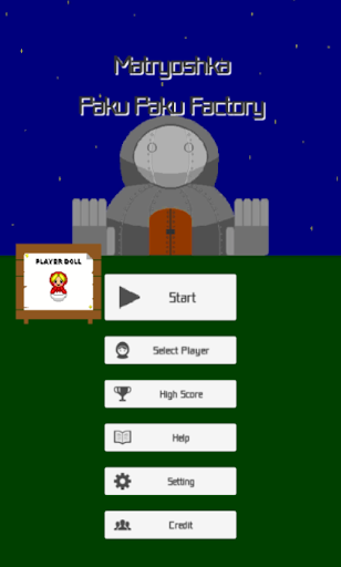 Android application Matryoshka Paku Paku Factory screenshort