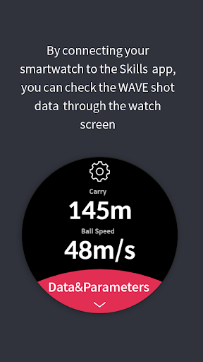 Golfzon WAVE Watch Screen 2