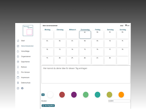 AdventsQuadrat Screen 3