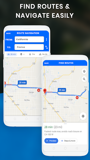 GPS Maps Route Finder - Navigate