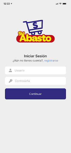 Android application SuAbasto screenshort