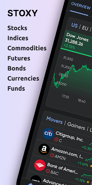 Stoxy PRO - Stocks, Markets & Financial News 6.5.0 APK + Mod (Paid for free / Patched) for Android