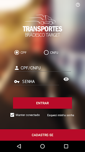 Transportes Bradesco Target Screen 2