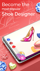 Screenshot 1 High Heels Designer Girl Games android