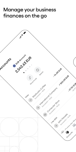 Intergiro - business banking Screen 2