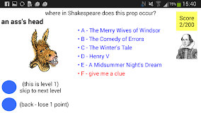 Shakespeare Props Quiz