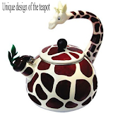 Unique design of the teapot icon