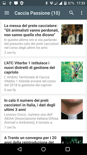 Caccia Notizie Screen 3