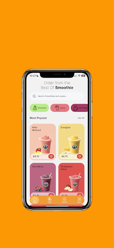 Smoothie Factory Screen 2