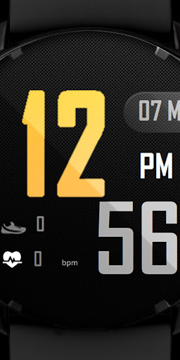[SSP] Clear Digital Watch Face Screen 3
