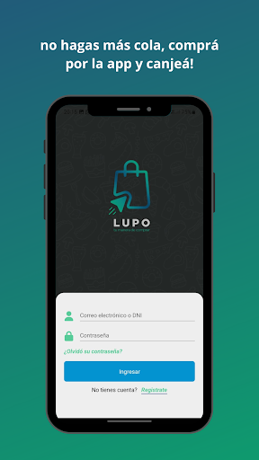 Android application Lupo screenshort