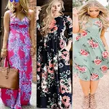 Floral Dress Fashion Styles icon
