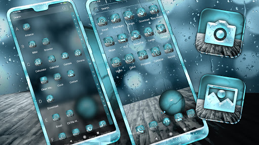 Bokeh Glass Effect Theme Screen 3