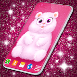 Cute Fluffy Live Wallpaper ❤️ Hearts Wallpapers icon