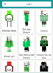 Dream Diamond Skin Minecraft