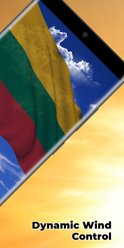 Lithuania Flag Live Wallpaper Screen 2