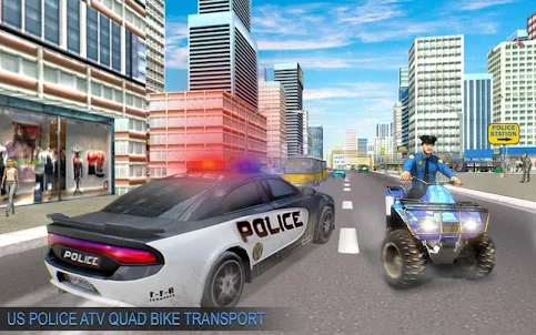 policial moto quad bike