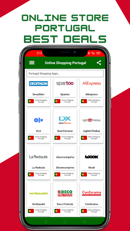 Portugal Online Shopping Apps - 1.5 - (Android)