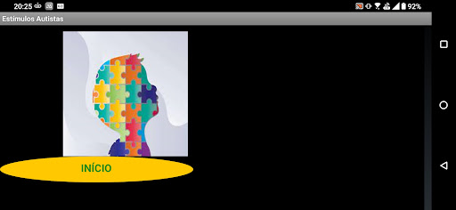 Android application Estímulos Autistas GTED_UFFS screenshort
