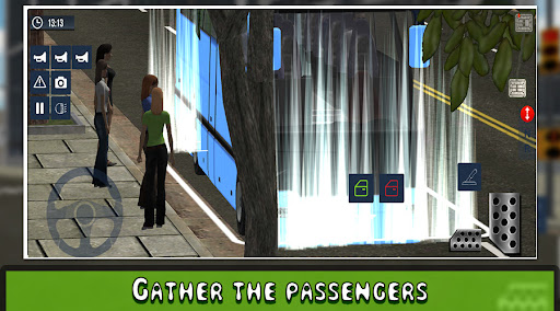 Bus Travel Drive Simulation